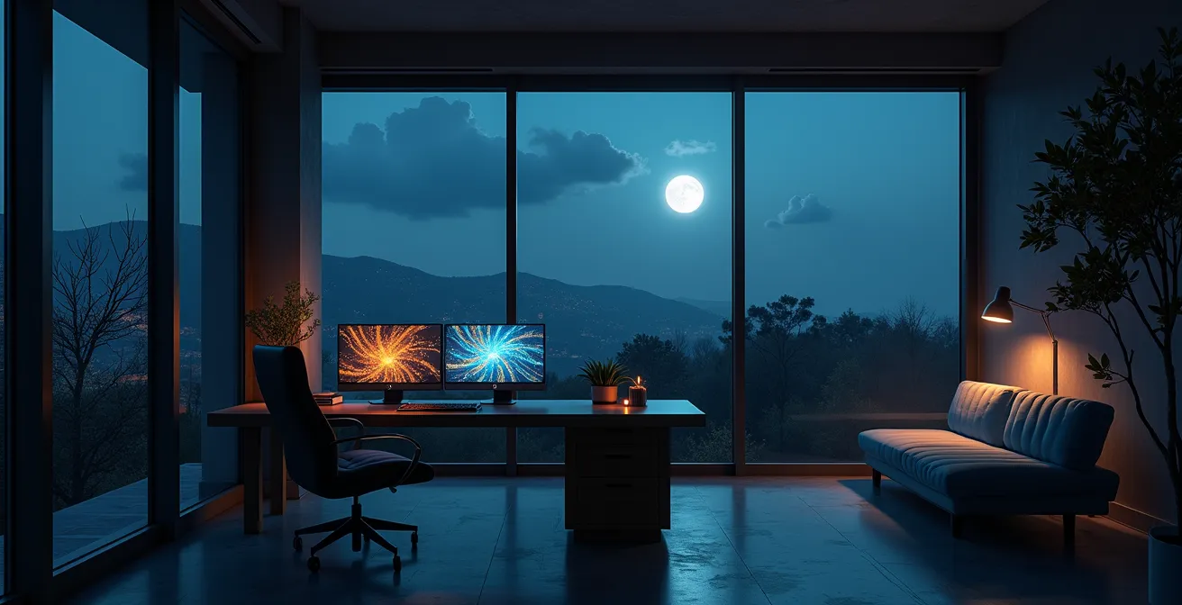 Configuración de programación de backup nocturno con limitación de ancho de banda